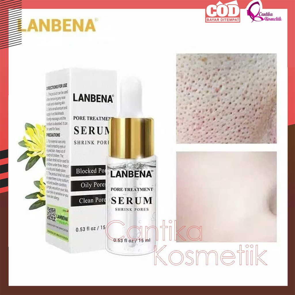 LANBENA PORE TREATMENT SERUM / SERUM PERAPAT PORI - PORI KULIT WAJAH
