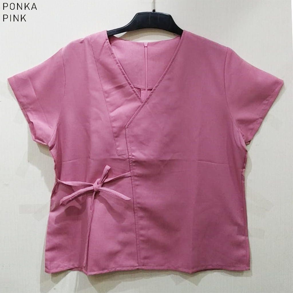 PONKA TOP - Atasan Batik Wanita Blouse Wanita