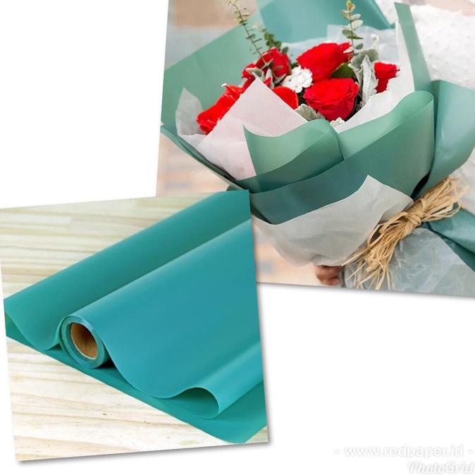 

Kertas Bunga /20M Color Cellophane Opp Roll/Kertas Bunga Buket Grosir/Wrapping Paper