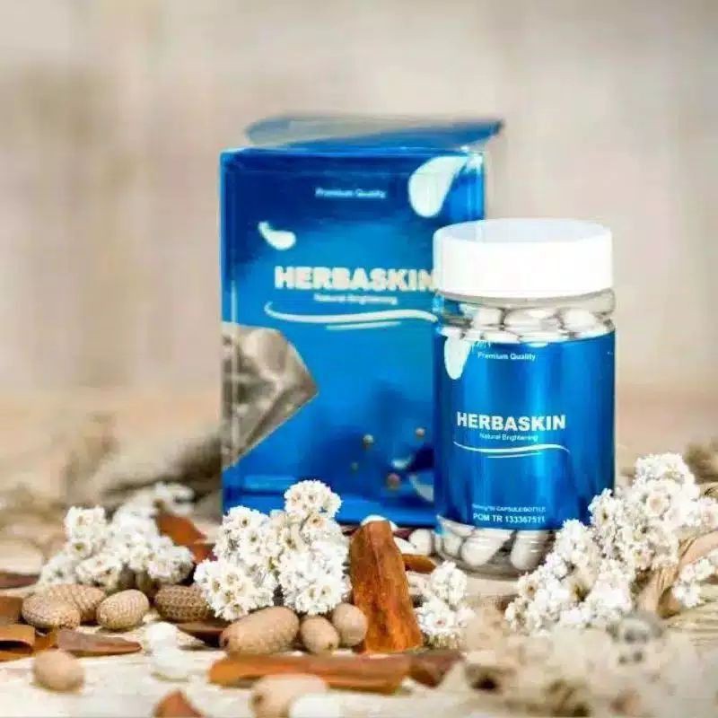 Herbaskin Brightening Suplemen Kecantikan Original 100%