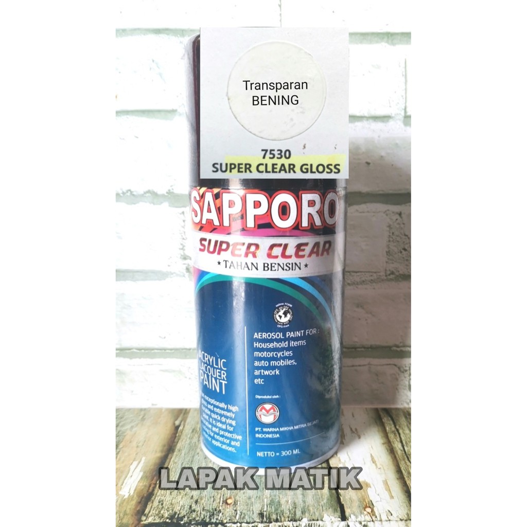 Pilok Sapporo Super Clear 7530 300mL