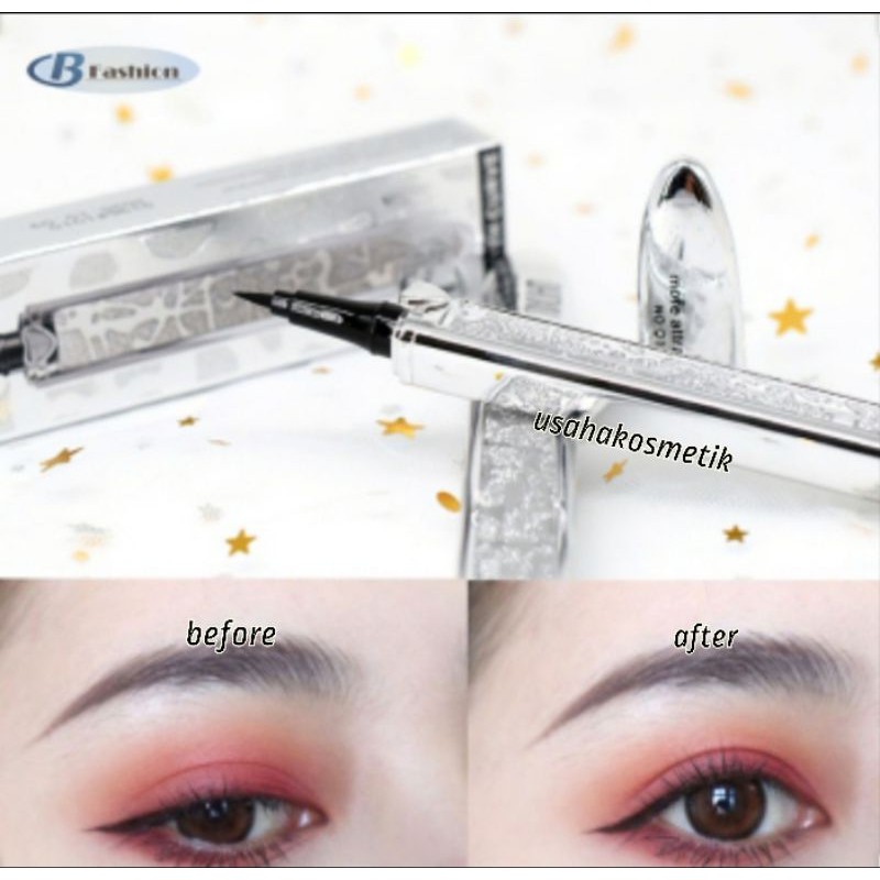 EYELINER LIQUID BLACK WATERPROOF BLING BLING QIANXIU /QIAOANNA NO.Q196 / 1754