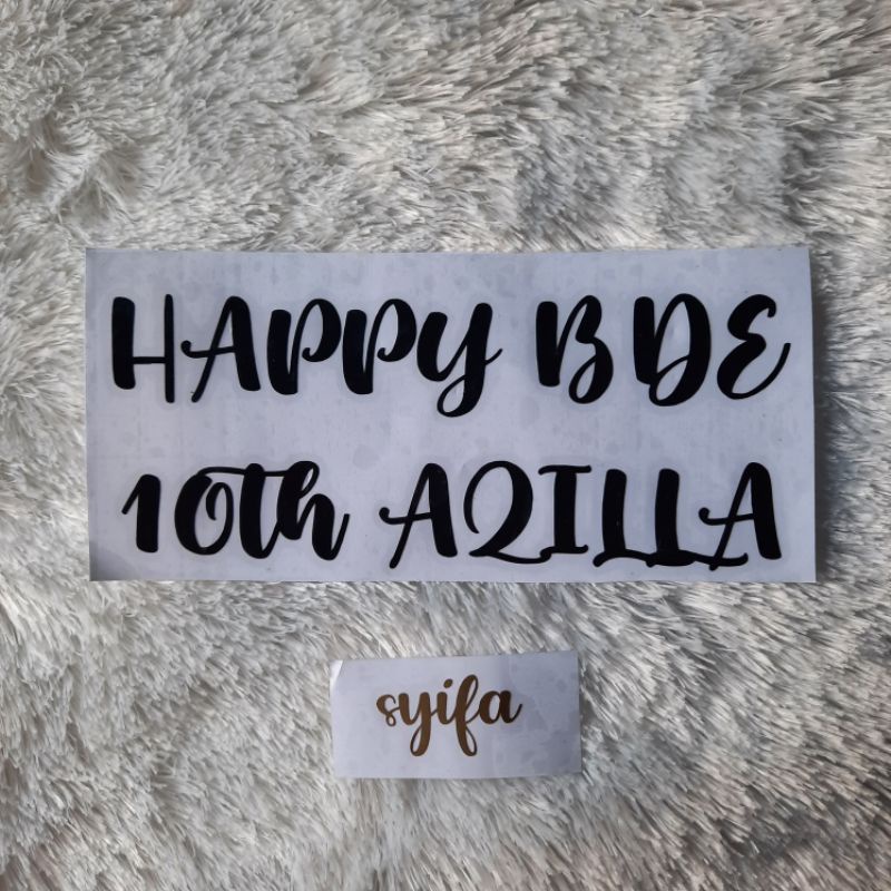 

Stiker cutting Custome balon pvc Harga perhuruf