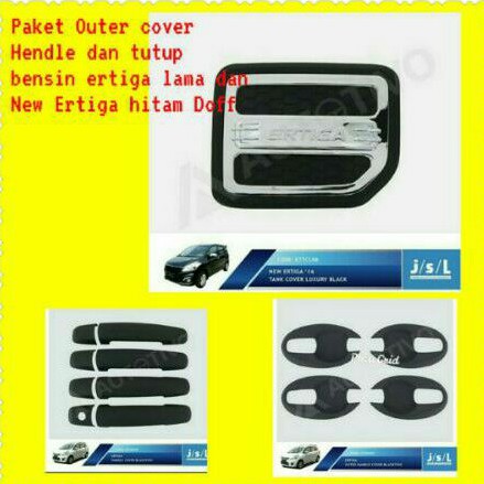 paket outer cover handle dan tutup bensin Ertiga lama dan new Ertiga