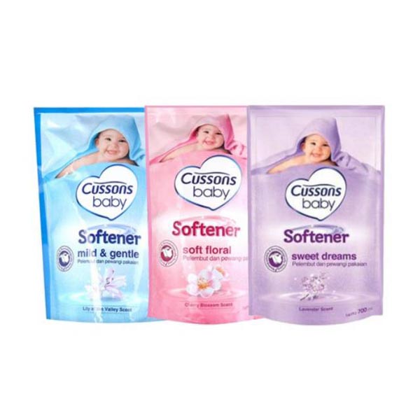 [700ML] [BPOM] Cussons Baby Softener 700ml _ Cusson pelembut bayi _ Soft Floral _ Sweet Dreams _ Mild &amp; Gentle Indonesia_Shopee Indonesia_Cerianti