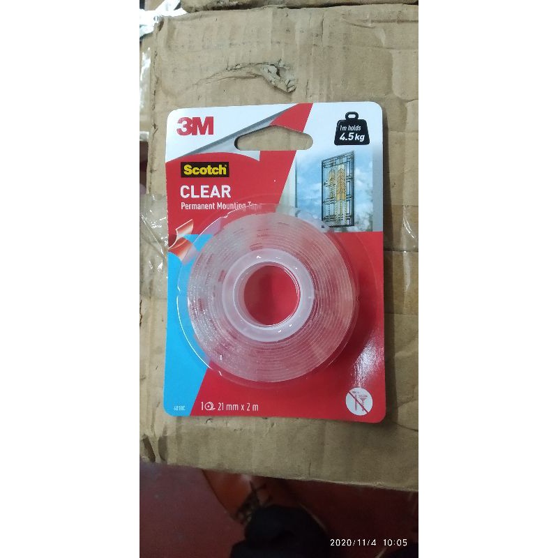 

3 M permanent mounting tape