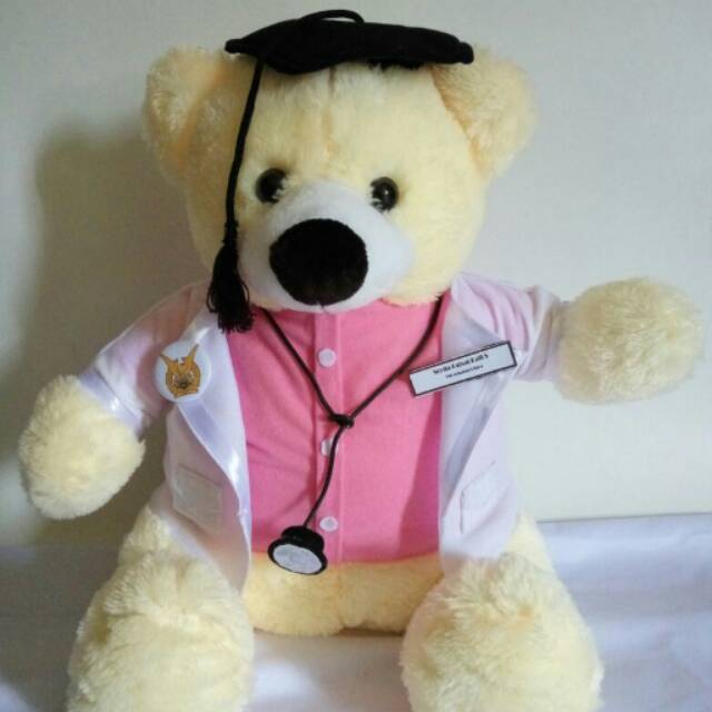 Boneka Wisuda Teddy Bear Terbaik + Kualitas Boneka Wisuda Bagus Tidak Mudah kempis