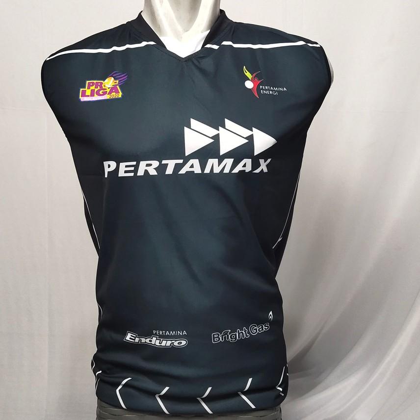 ♀ jersey voli printing kaos voly proliga baju jpe jakarta pertamina ☎
