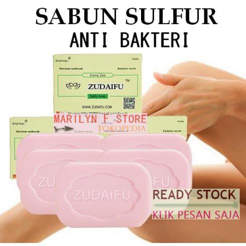 Zudaifu Sabun Anti Bakteri. Gatal, Eksim, Psoriasis, Pruritus Dll