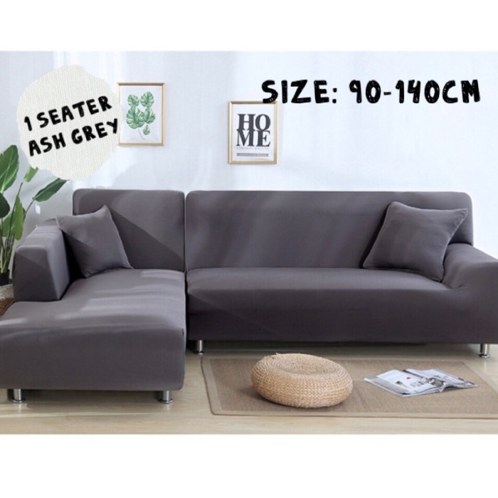 Sofa Cover Pelindung Sofa Elastis 1 Seater