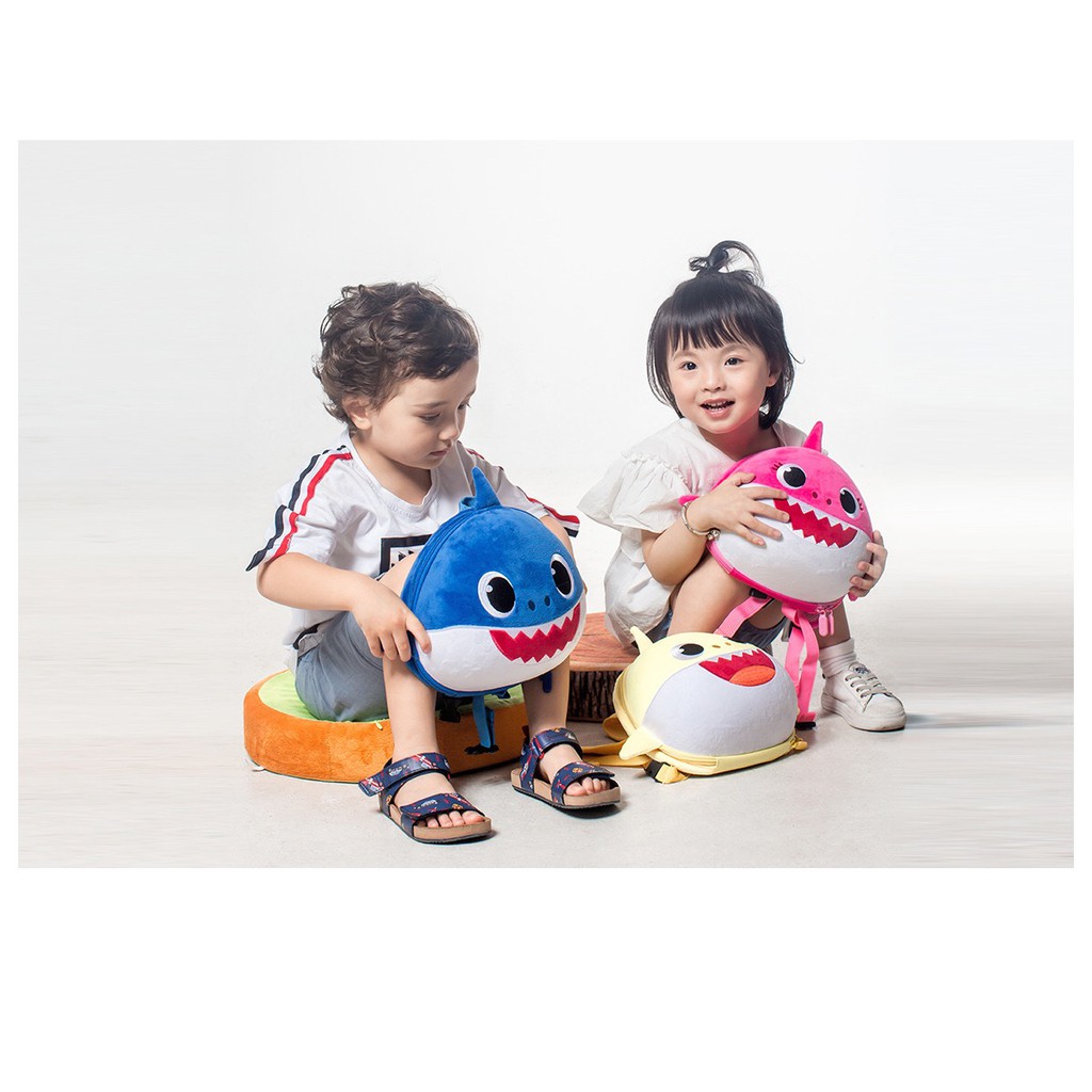 BABY SHARK BACKPACK TAS RANSEL BABYSHARK PINKFONG NEW IMPORT ORIGINAL