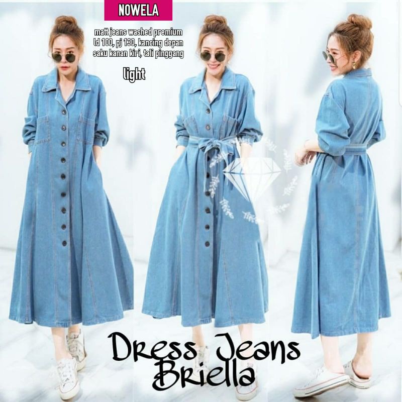 DRESS Jeans Wanita - Dress Jeans Briella by Nowela