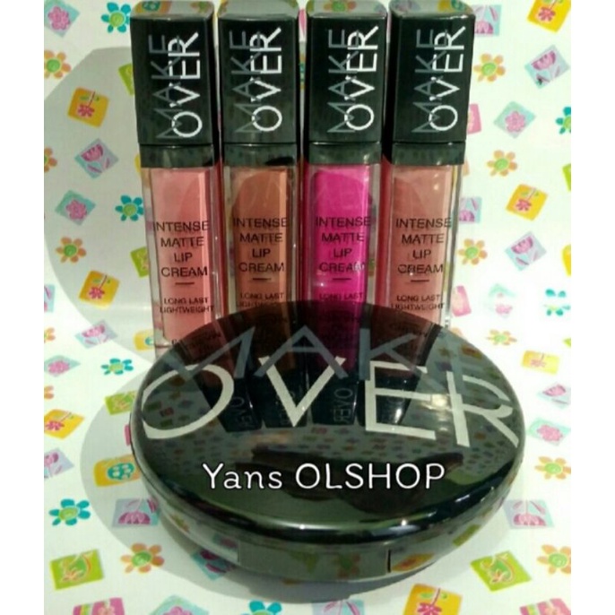 Bedak Dan Lip Matte Make Over 1 Paket