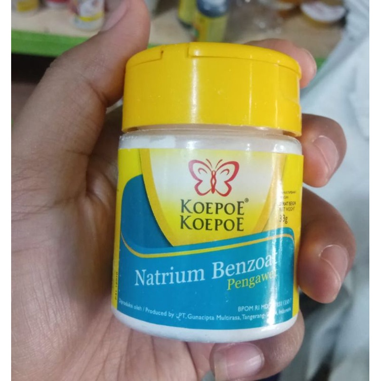 

Natrium Benzoat Koepoe 33gr