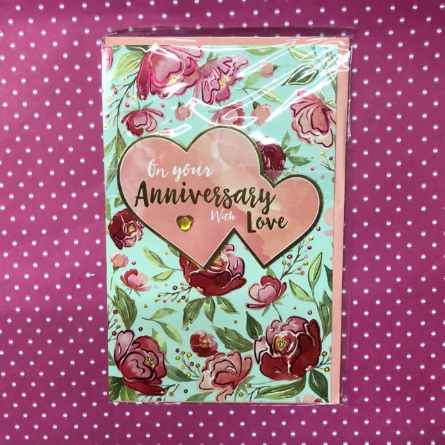 

Anniversary card (HTG)