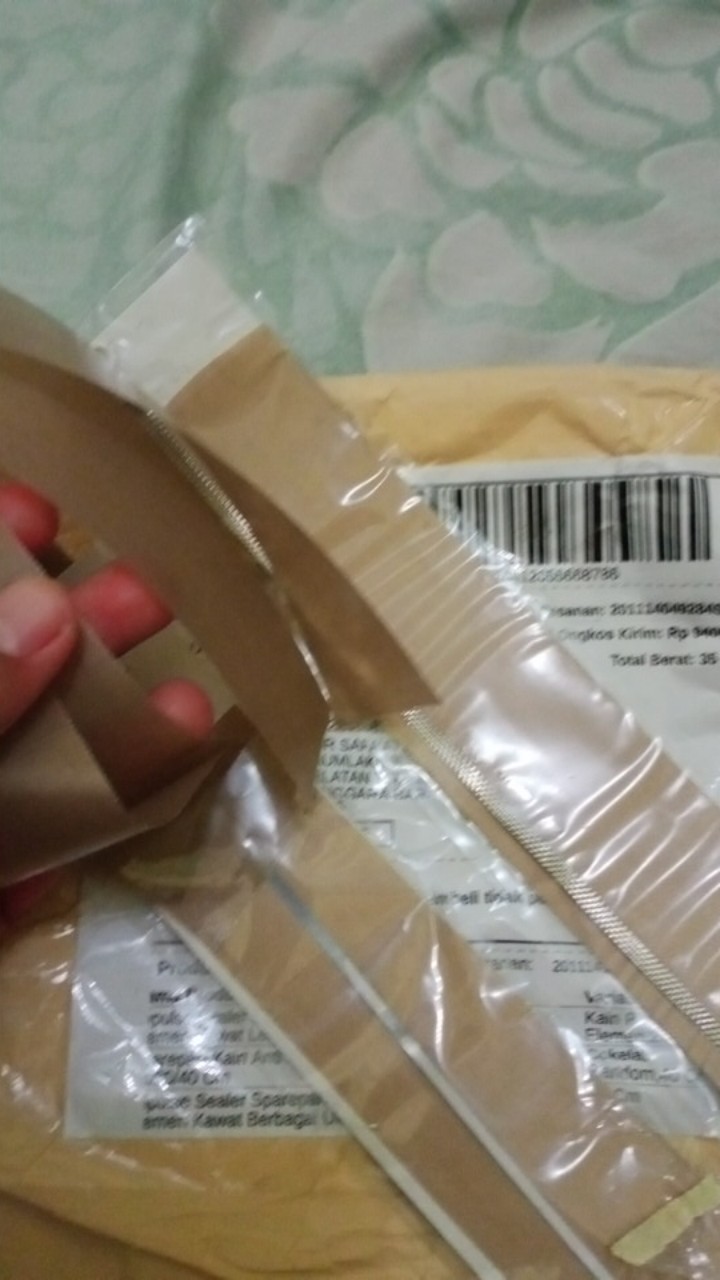 Impulse Sealer Sparepart Kain Plus Elemen Kawat Berbagai Ukuran