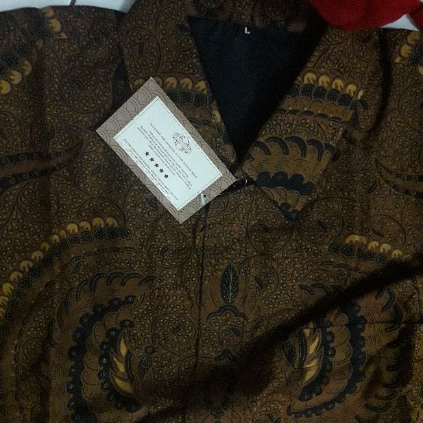 Dirgantara Kemeja Batik Pria Full Furing Katun Sragenan