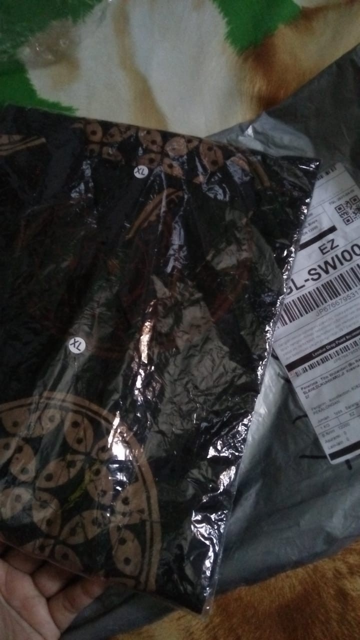 Batik Couple_maora Sania Ruffle Batik Couple Ori Atasan Wanita