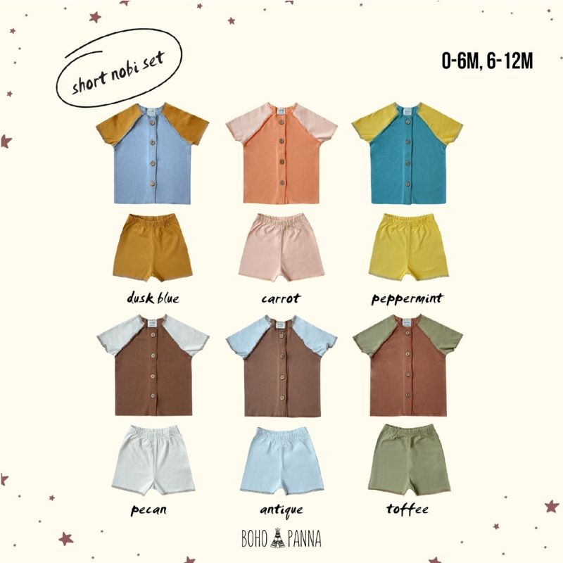 Bohopanna SHORT NOBI SET