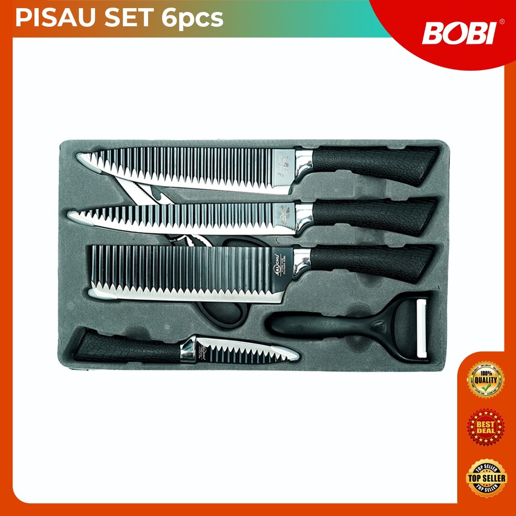 Pisau set- Alat Dapur Pisau Buah Gunting Pengupas Cukur Papan Pemotong Buah Set Talenan Set kitchen tools