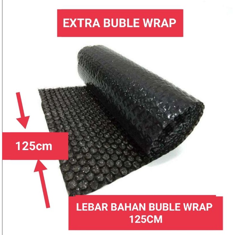 BUBLE WRAP EXTRA  ukuran 120cm x 200cm