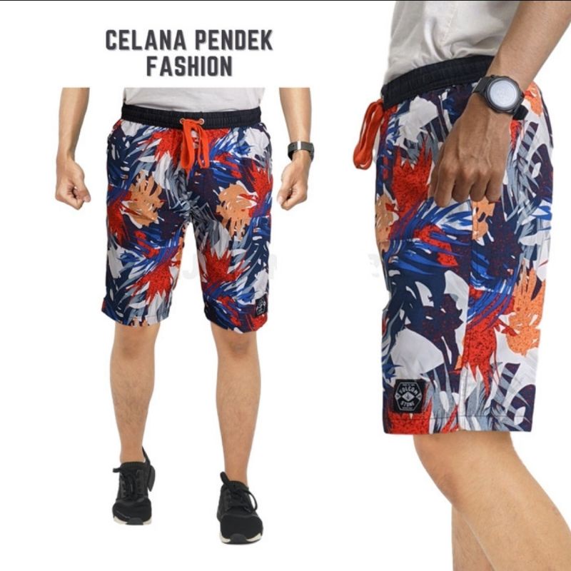  Celana  pendek surfing  distro  pria jumbo fit XXL motif 