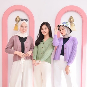 CARDIGAN RAJUT || WILLY CARDY / OUTER CARDI WANITA