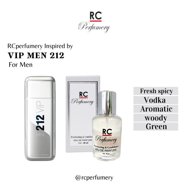 Rc Perfumery VIP Men 212