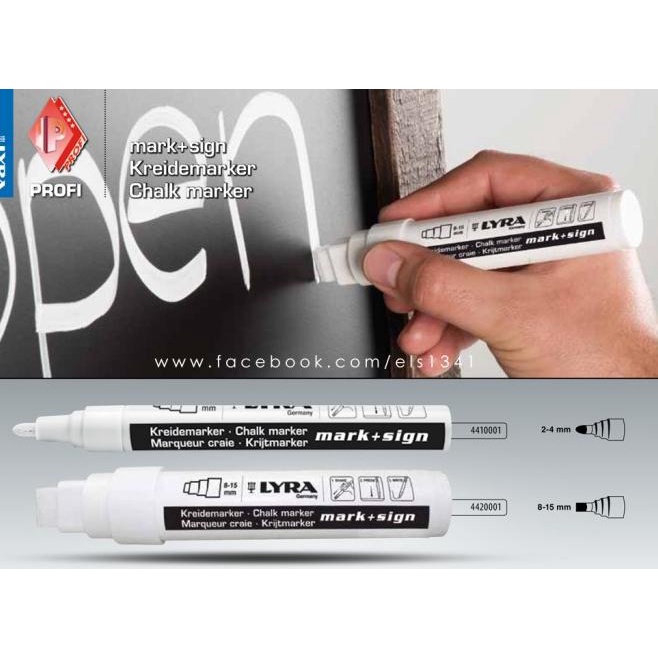 

Lyra Chalk Marker Mark + Sign Med