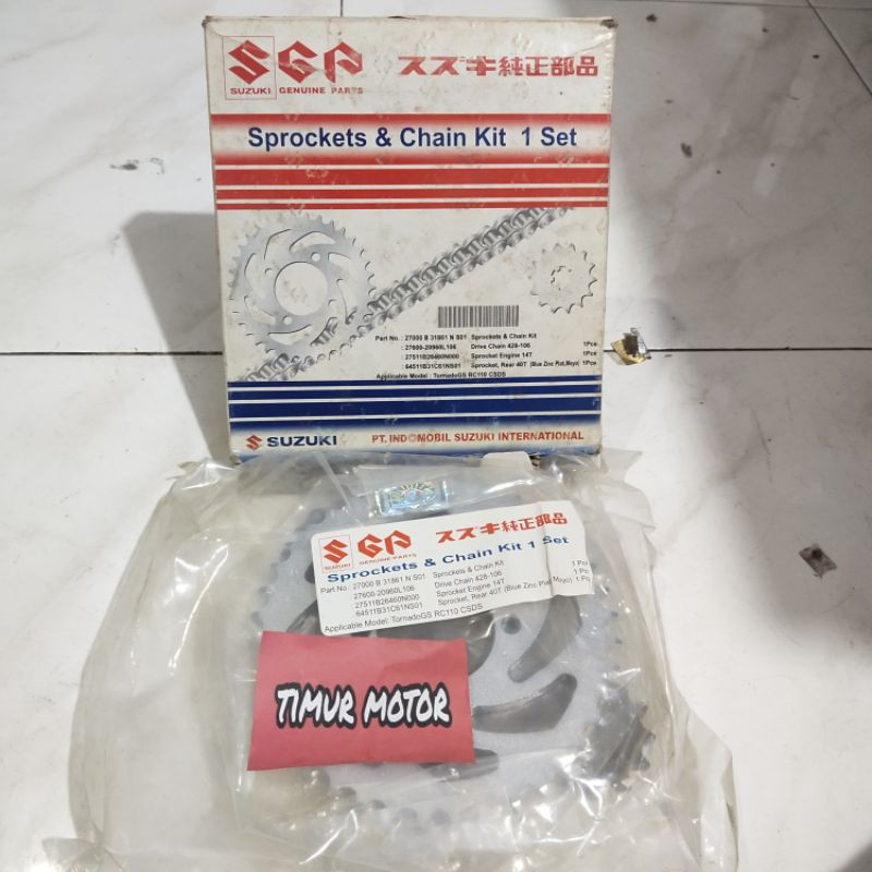 Gir Set Tornado GS RC 110 Original SGP