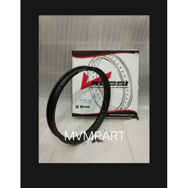 Velg ROSSI DOP uk 140 160 ring 17 Perbiji  HITAM .Gold