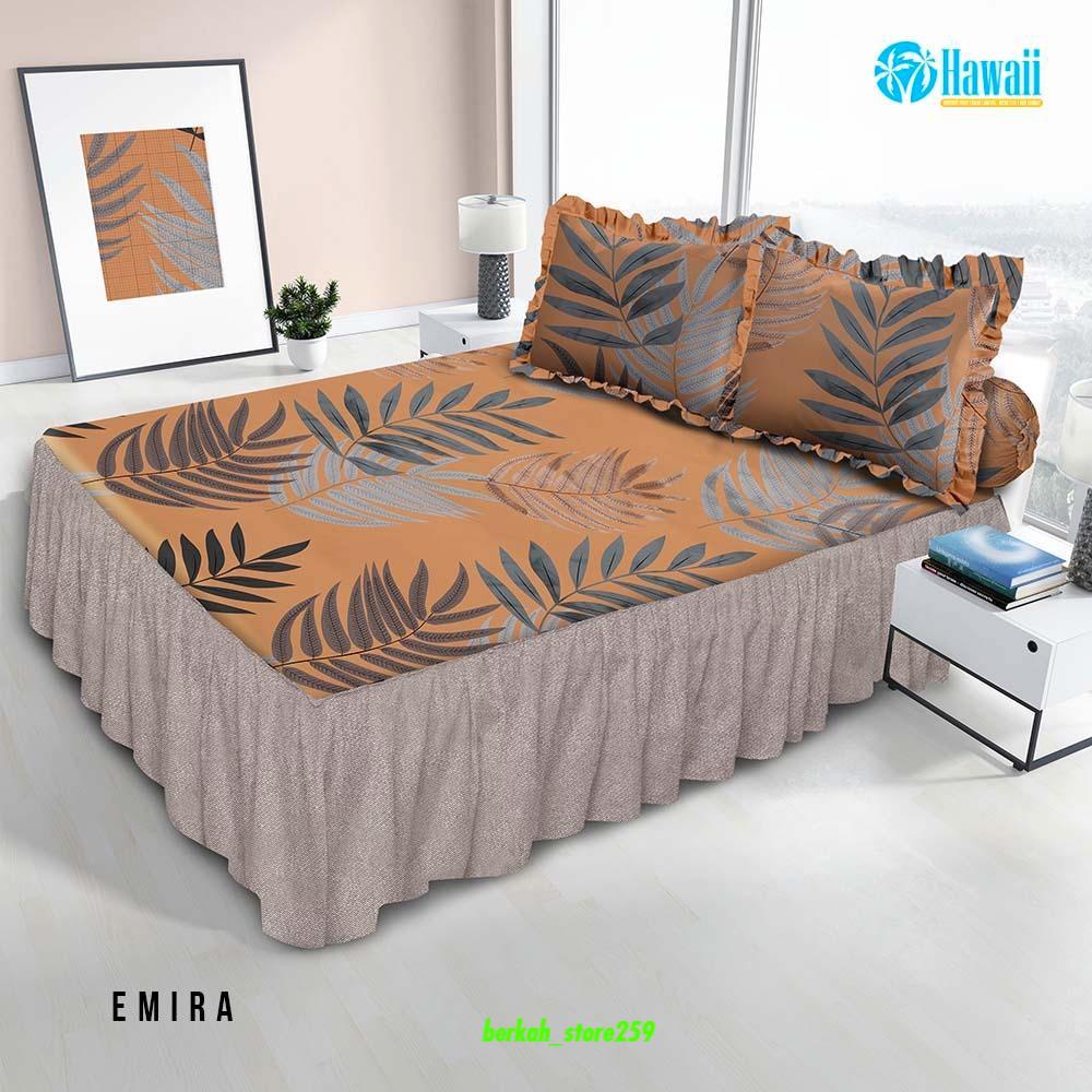 Dylan 19 [TA] - Dylan 19 - Sprei Rumbai Hawaii Emira - EVR