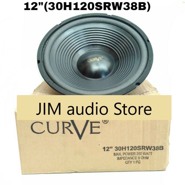 SPEAKER 12 INCH WOOFER CURVE 30H120SRW38B