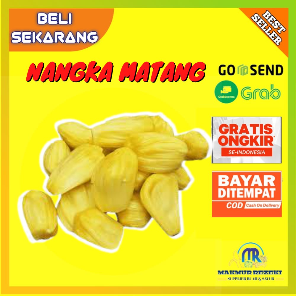 

BUAH NANGKA KUPAS MATANG SEGAR BERAT 150-250 1 PACK DAN 1 KG
