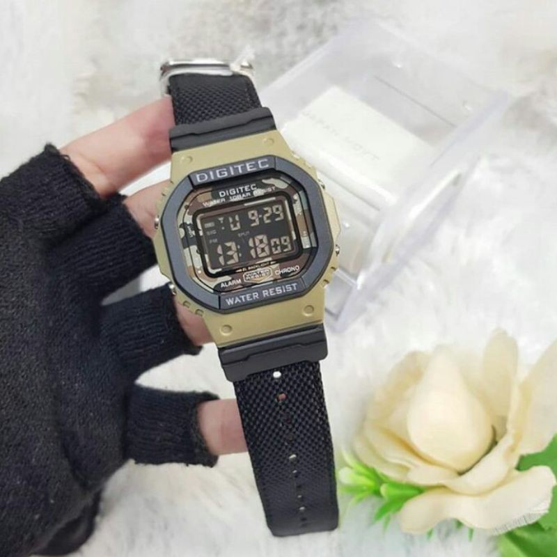 Jam tangan pria DIGITEC Dg 6034 original