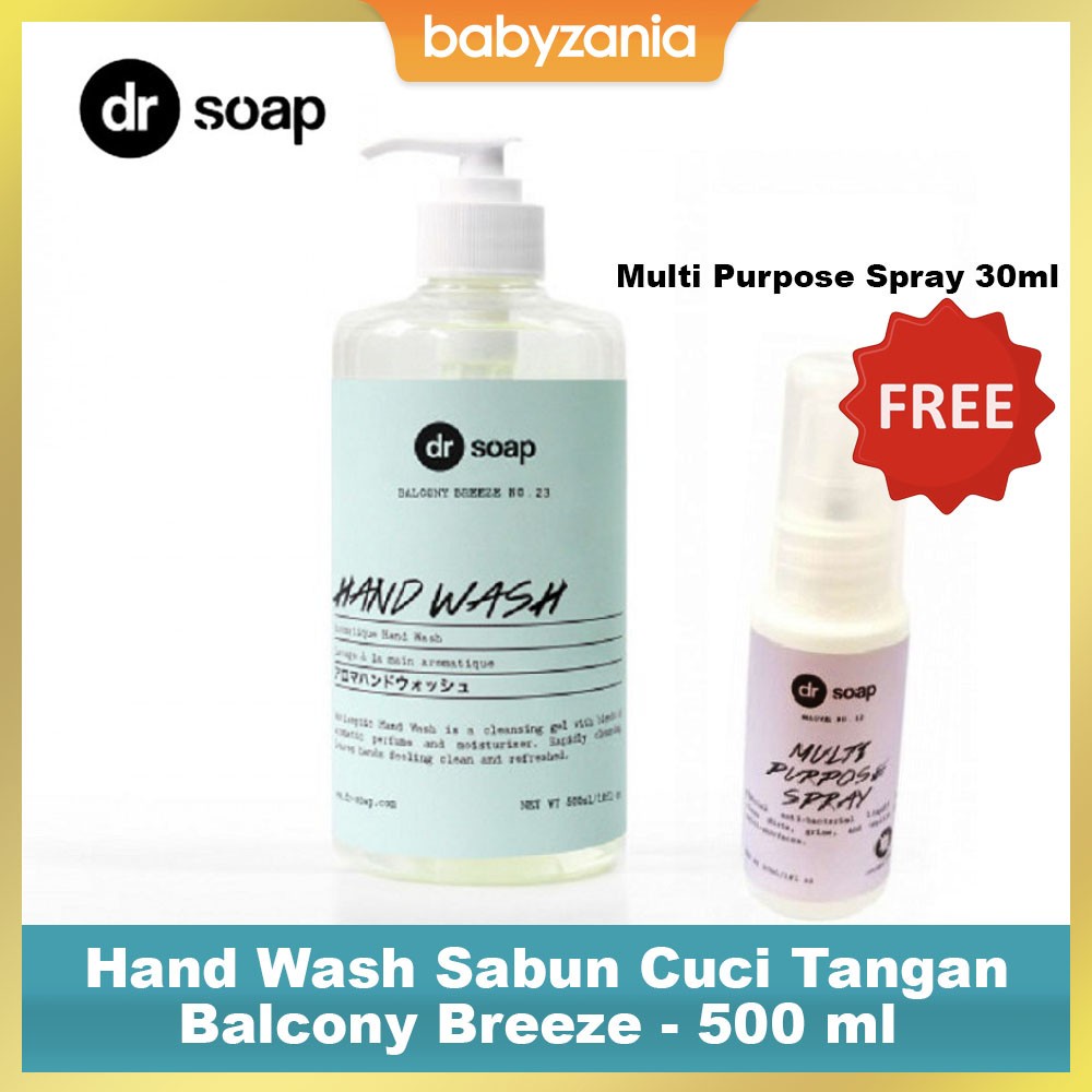 Dr Soap Handwash Sabun Cuci Tangan 500ml - Balcony Breeze