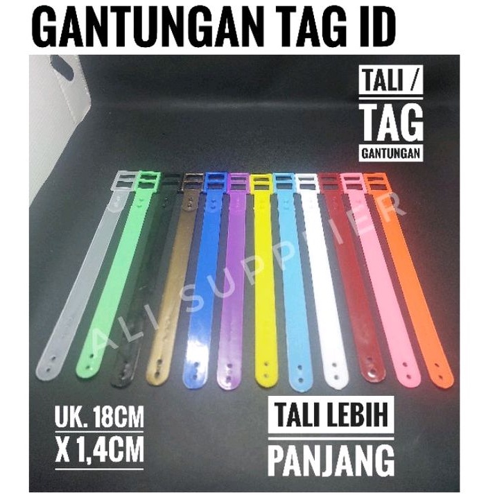 Tag / Bag Tag / Gantungan Koper / Tas / Pengenal ID Tas ( HANYA TALI )