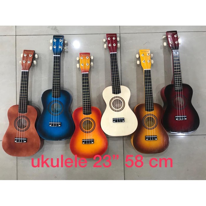 Jual Uculele Ukulele GITAR SENAR 4 IMPORT BAHAN KAYU BAGUS 100% Murah