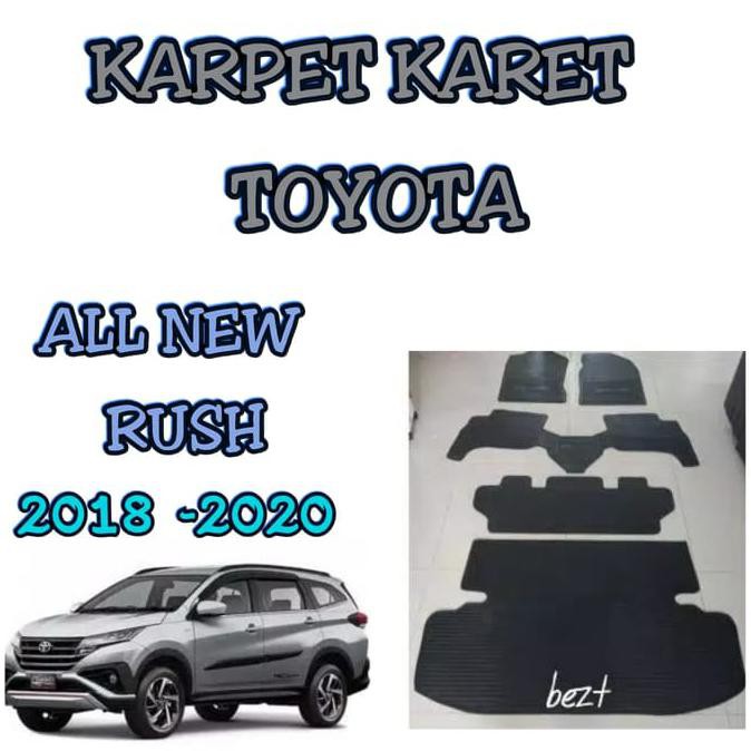 Kualitas Terbaik] Karpet Karet Mobil Toyota Rush New 2018 -2020