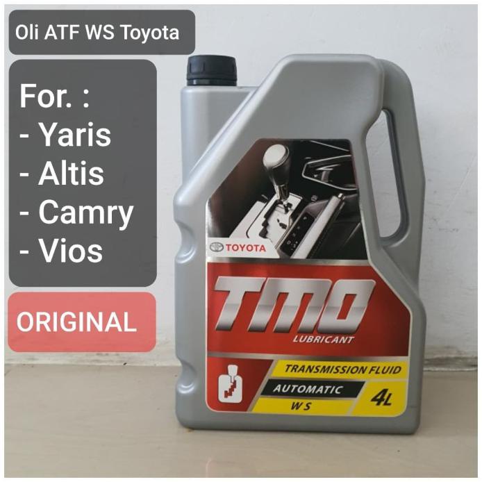 OLI MATIC ATF TOYOTA TMO WS YARIS VIOS ALTIS CAMRY DIJAMIN ASLI