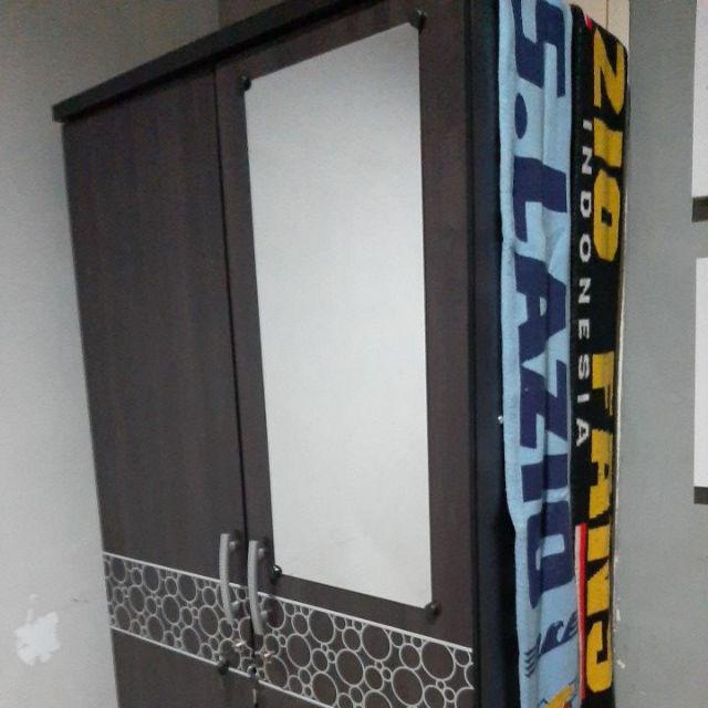 Lemari Pakaian 2 Pintu Cermin Lpp 22 C