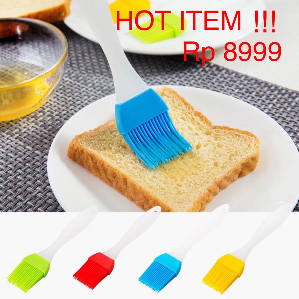 UNNISO - Brush Silicone Barbeque / Kuas Barbeque /Kuas Roti