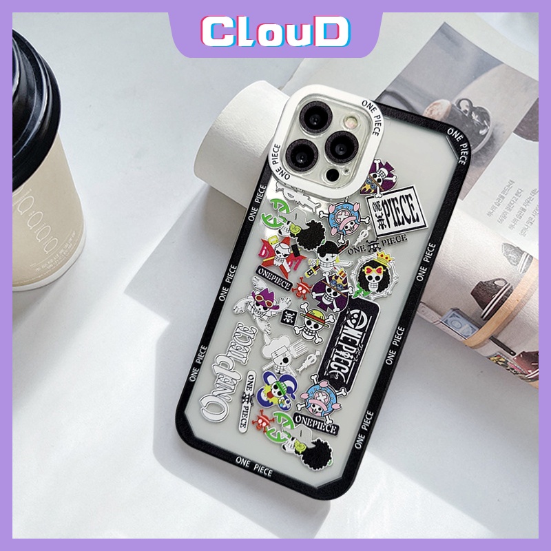 Case Transparan Motif Anime One Piece Untuk Oppo A96 A57 2022 A76 A16K A55 A95 A74 A12 A15 A54 A16 A31 A7 A52 A53S A35 A3S A53S 4z 5F 6lite 4z