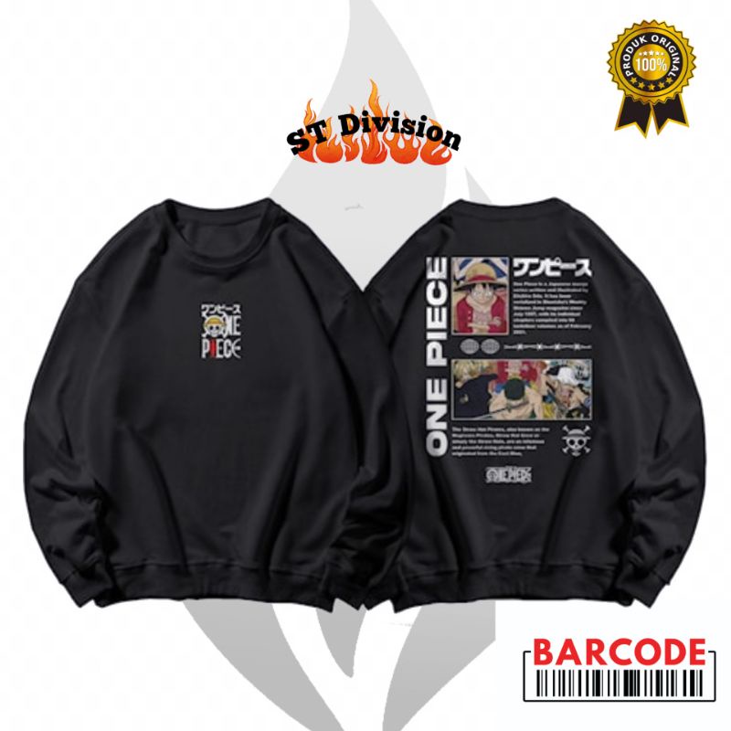 [COD] SWEATER CREWNECK ANIME ONE PIECE STDIV CN 04
