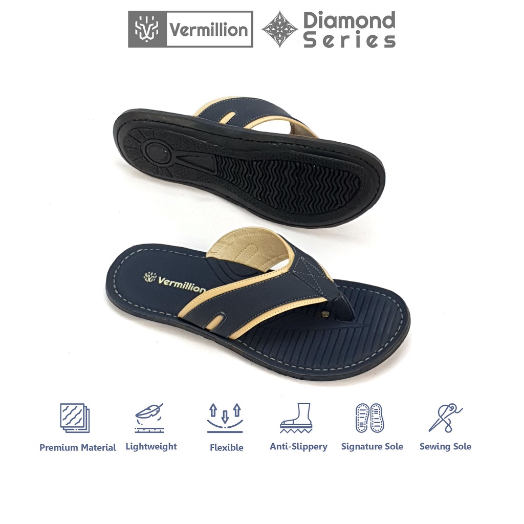 Sandal Jepit Pria Sandal Kulit Pria Slop Sandal Jepit Sandal Pria Kekinian Sandal Anti Slip Pria Sandal Pria Sandal Pria Karet Sandal Pria Casual - Cassanova