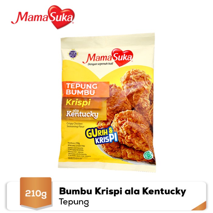 

Ds11D0 Tepung Bumbu Krispi Ala Kentucky 210G G6040B