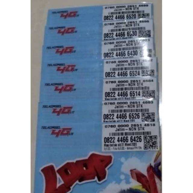 Nomer Cantik Loop Nomor Cantik Loop Nocan Telkomsel Simpati Loop Sakti COMBO