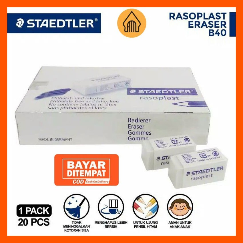 

SETIP / PENGHAPUS STAEDTLER 526 B40 / 1PCS