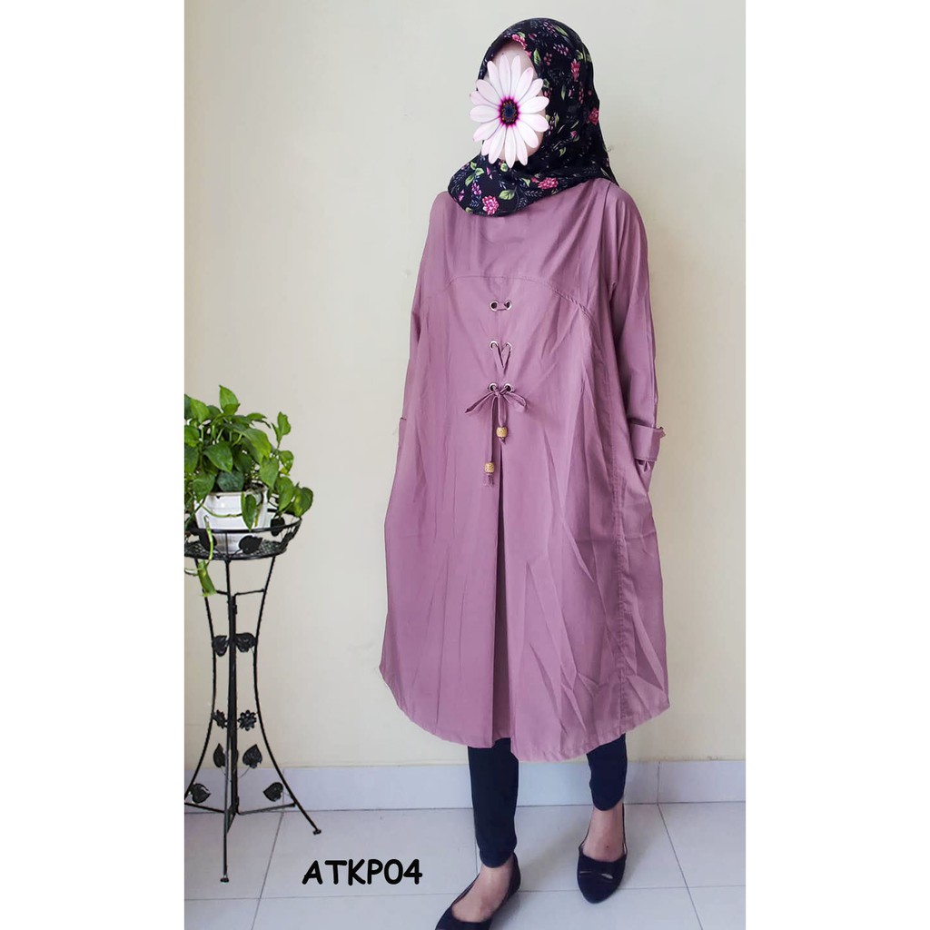 ATASAN TUNIK KATUN POLOS
