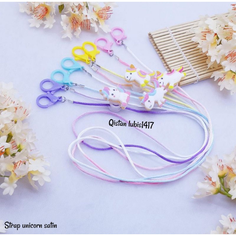 Strap unicorn satin beli 10 free 2